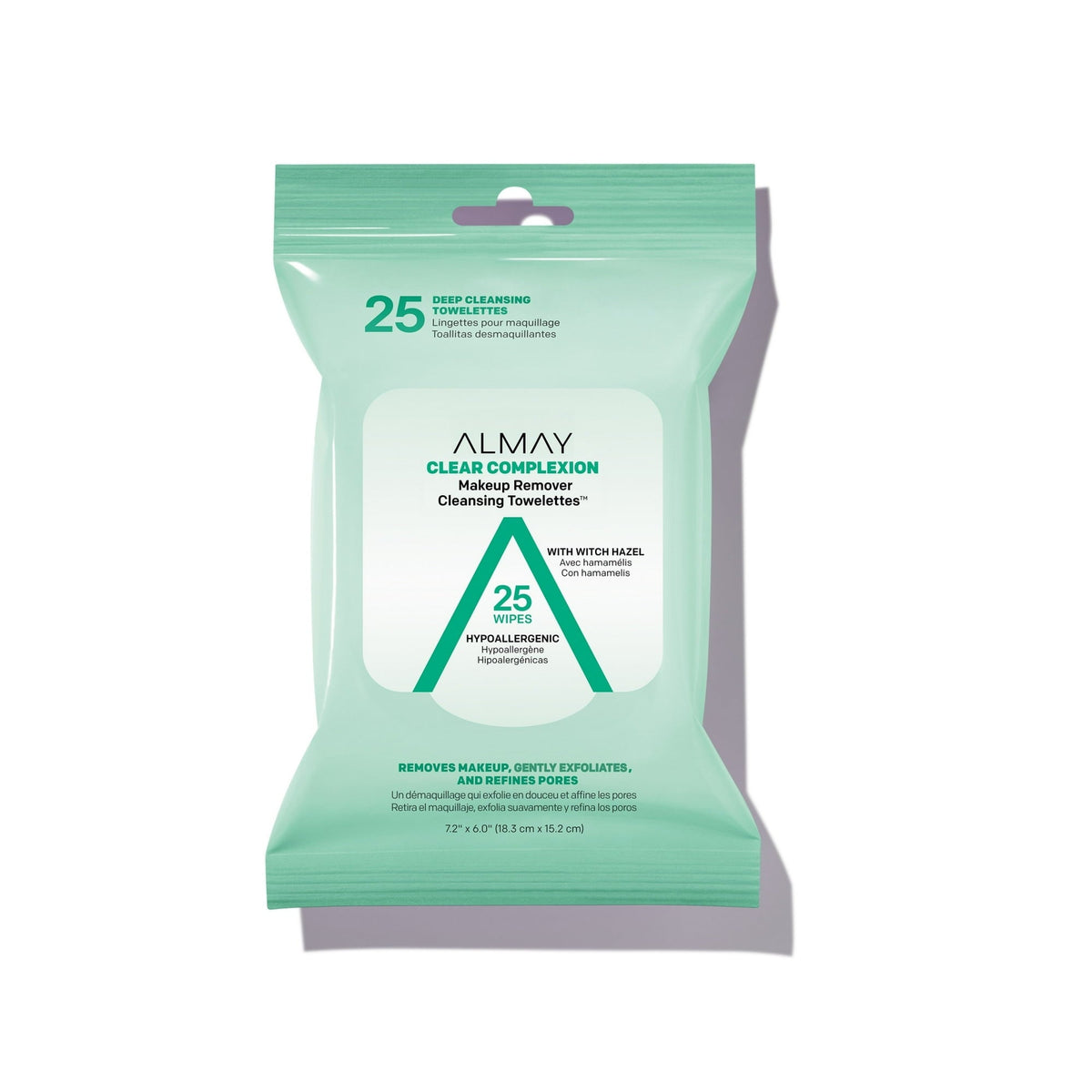 Almay Clear Complexion Makeup Remover Cleansing Towelettes, 25 count