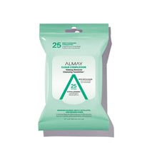 Makeup remover cleansing towelettes pouch, Clear Complexion, 25 count