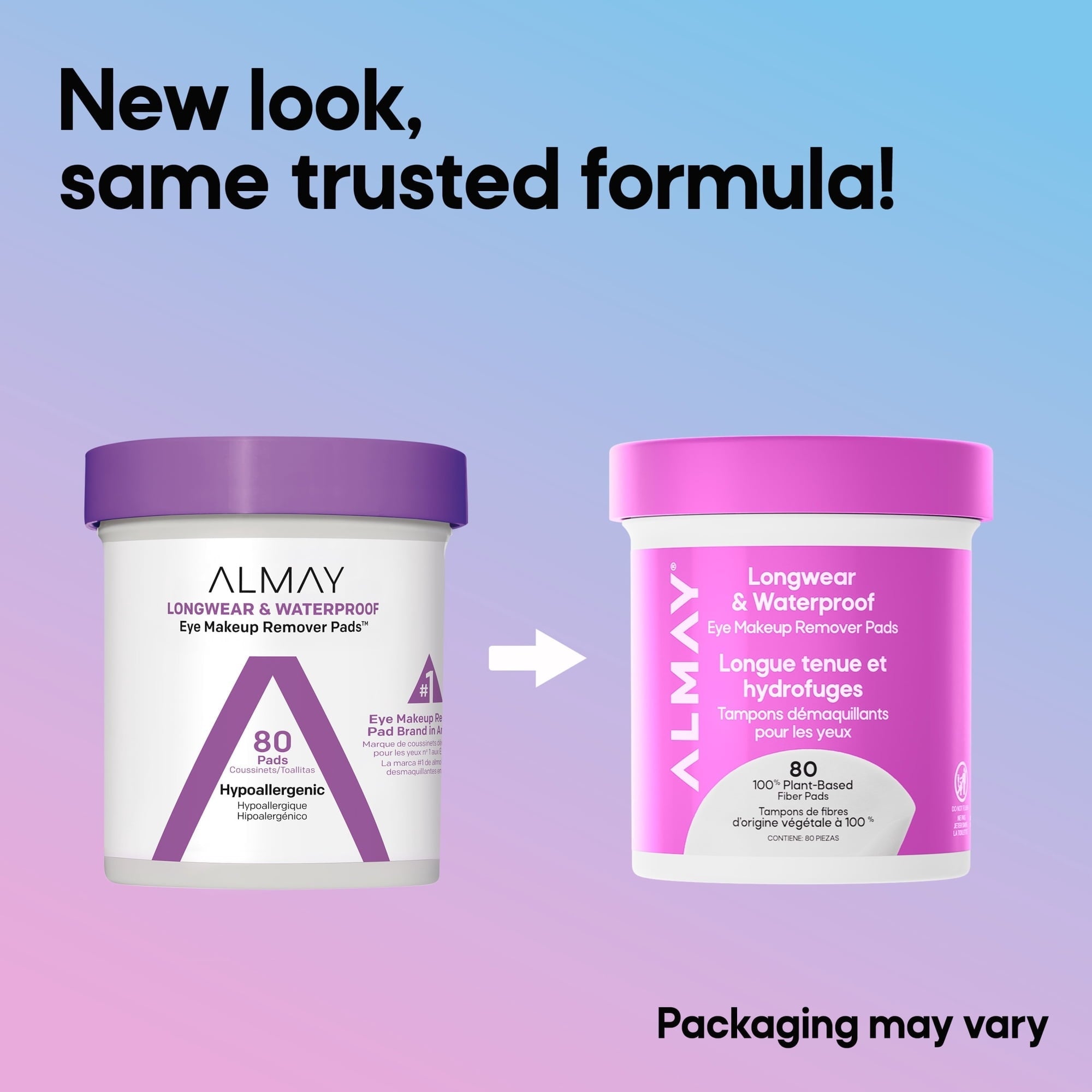 Almay Longwear & Waterproof Eye Makeup Remover Pads