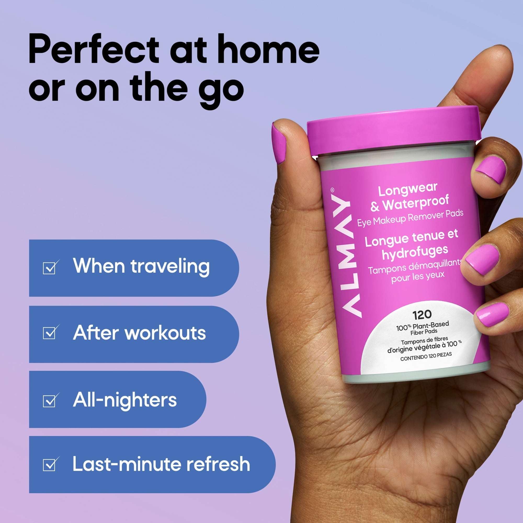 Almay Longwear & Waterproof Eye Makeup Remover Pads