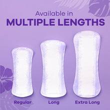 Always liners in multiple lengths: regular, long, and extra long pads