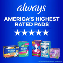 Panty liners package front with ratings and star icon graphic