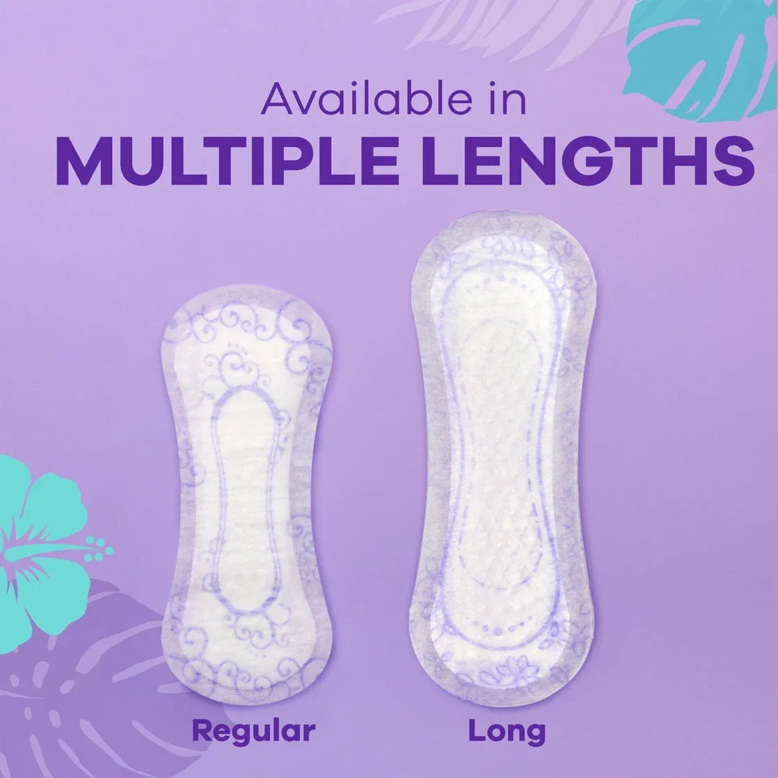 Always Daily Protect Panty Liners, Regular Length, Unscented, 48 Count