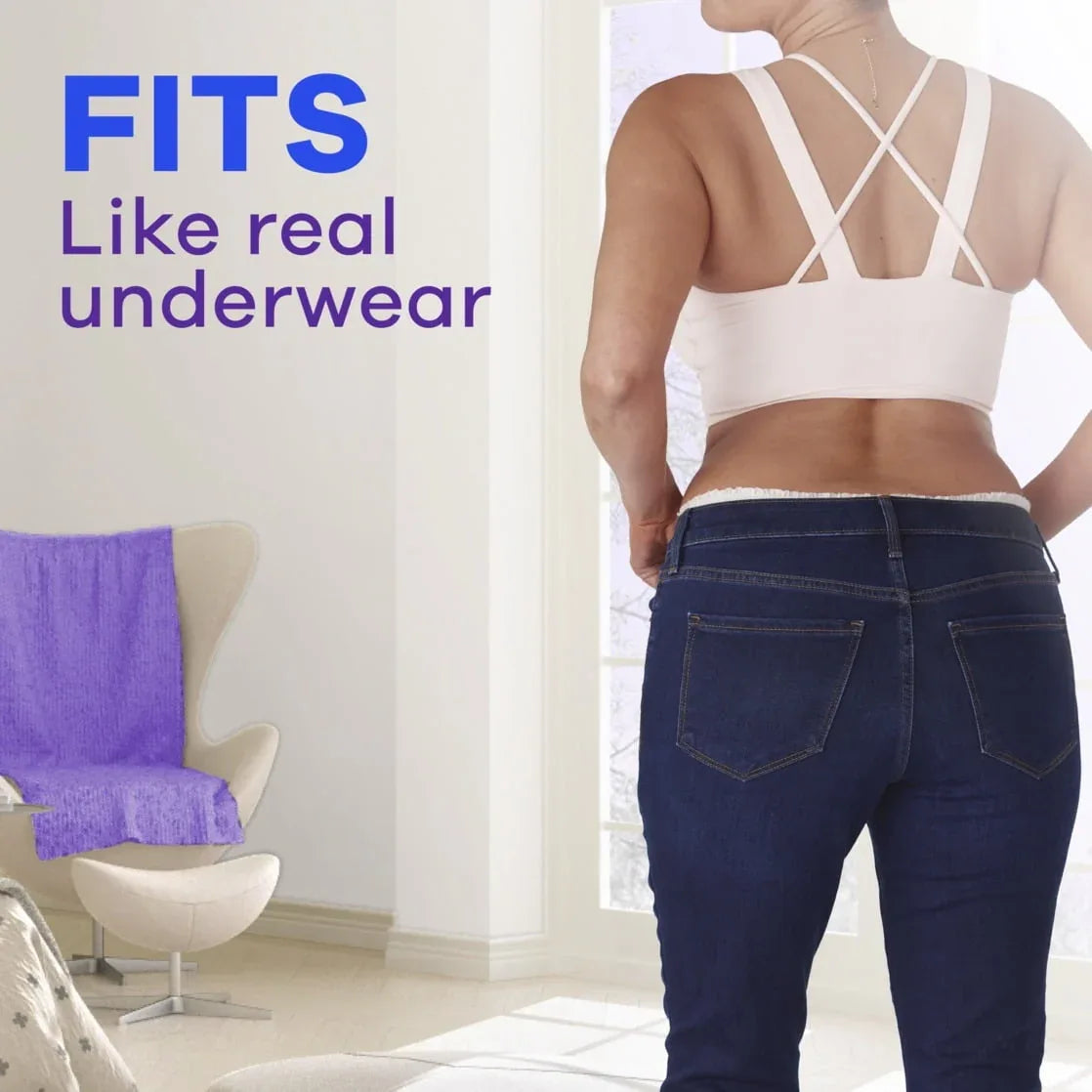 Always Discreet Adult Incontinence Underwear for Women and Postpartum Underwear, XL, Up to 100% Bladder Leak Protection, 28 Count