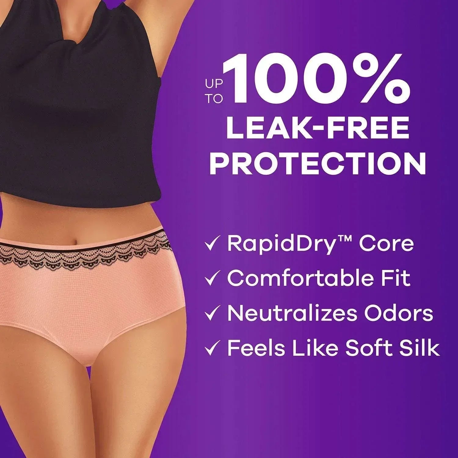 Always Discreet Boutique Incontinence Underwear, Maximum, Choose Size