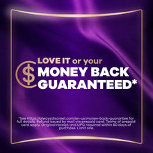 Love it or your money back guarantee for incontinence underwear, money-back card