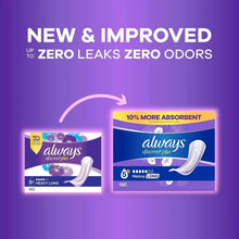 Always discreet plus incontinence pads packaging with 10% more absorbent callout
