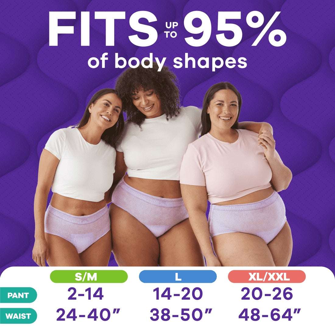 Always Discreet MaxiProtect, Adult Diapers for Women, Incontinence Underwear, Maximum Plus Absorbency, Size XL/XXL, 12 Count