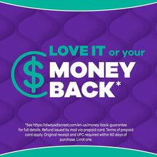 Always Discreet maxipProtect incontinence underwear money-back guarantee graphic