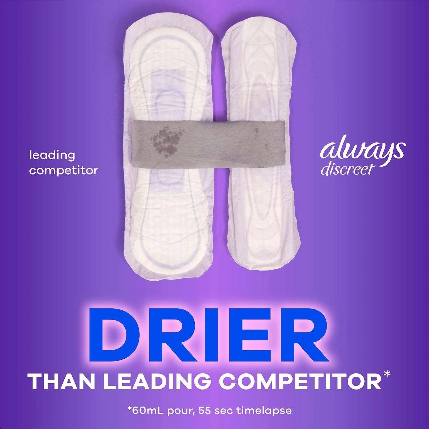Always Discreet plus Incontinence Liners for Women, Very Light Long, 132 ct. - USA MEGA SHOP