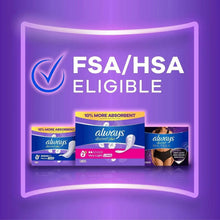 Always Discreet plus incontinence liners, 132 count, FSA/HSA eligible
