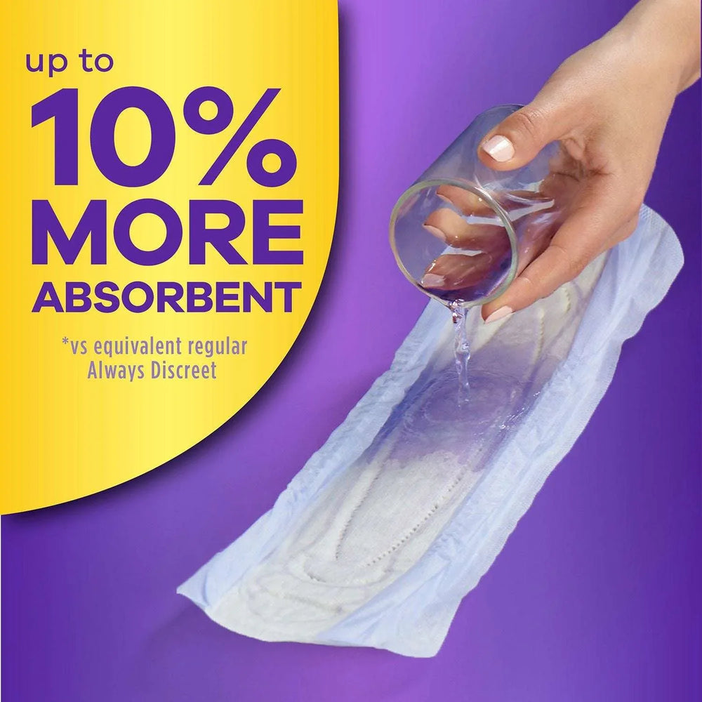 Always Discreet plus Incontinence Pads for Women, Moderate, 153 ct. - USA MEGA SHOP