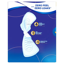 Infinity FlexFoam size 5 extra heavy overnight pads with wings, shown on package