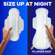 Two white long pads held side by side, with one wider back section