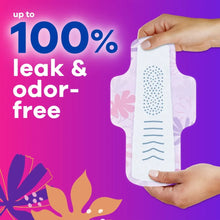 Winged Always radiant FlexFoam pad held in hand