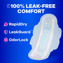 Single Always ultra thin pad with wings, long super design, leak-free comfort