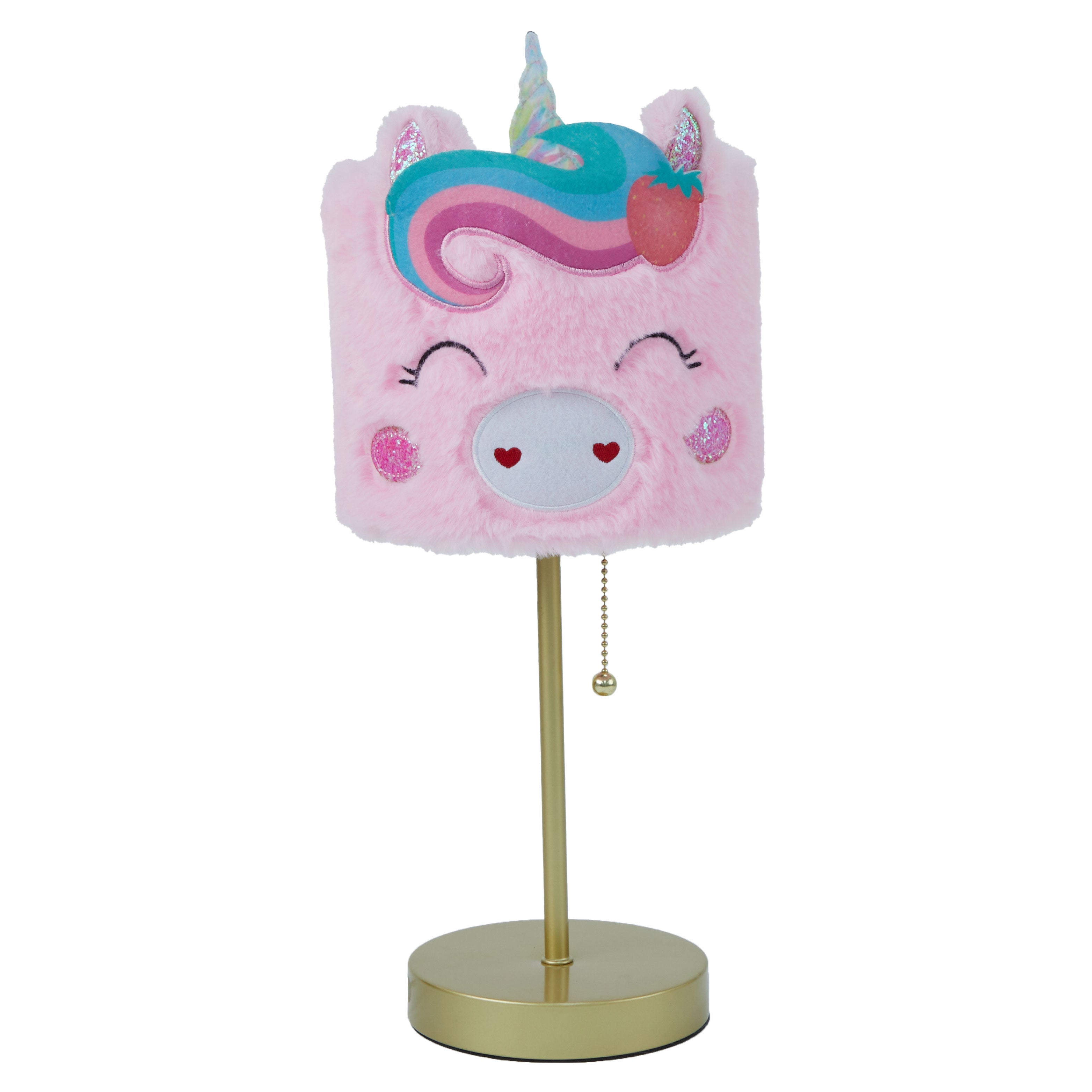Hello Kitty Plush Table Lamp 15" H - Adorable Plush Light for Kids' Rooms