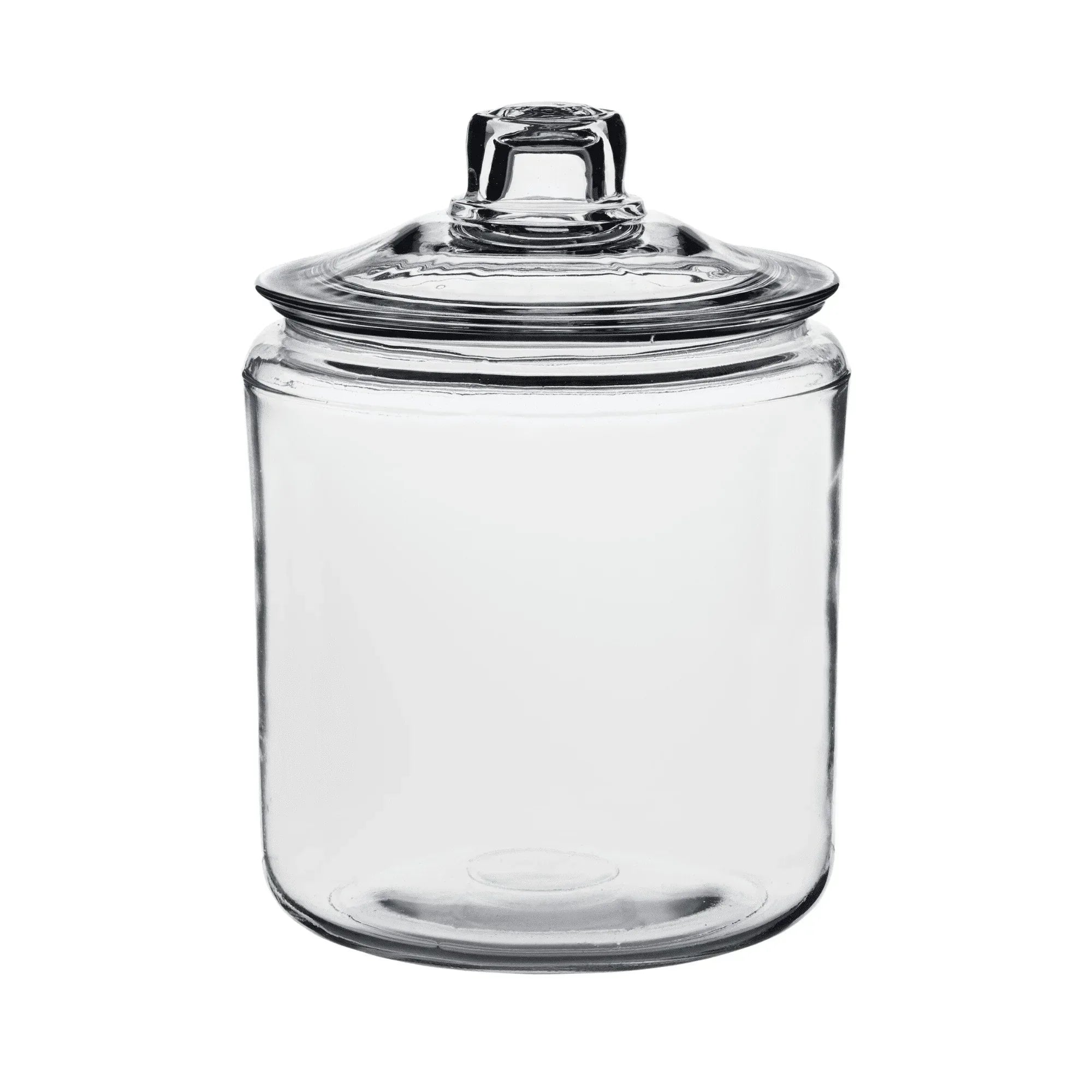 Anchor Hocking Heritage Hill Glass Jar with Lid, 1 Gallon, Well Suited to Pantry Jar Storage and Display