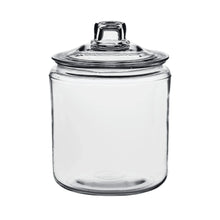 1-gallon clear glass jar with domed lid