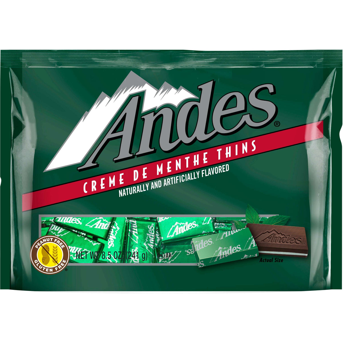 Andes, Crème de Menthe, Mint Chocolate Candy, 8.5 oz