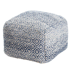 Anji Mountain Woven Diamond Pouf - USA MEGA SHOP