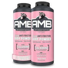 Anti Monkey Butt body powder 2-pack, pink bottles with black caps