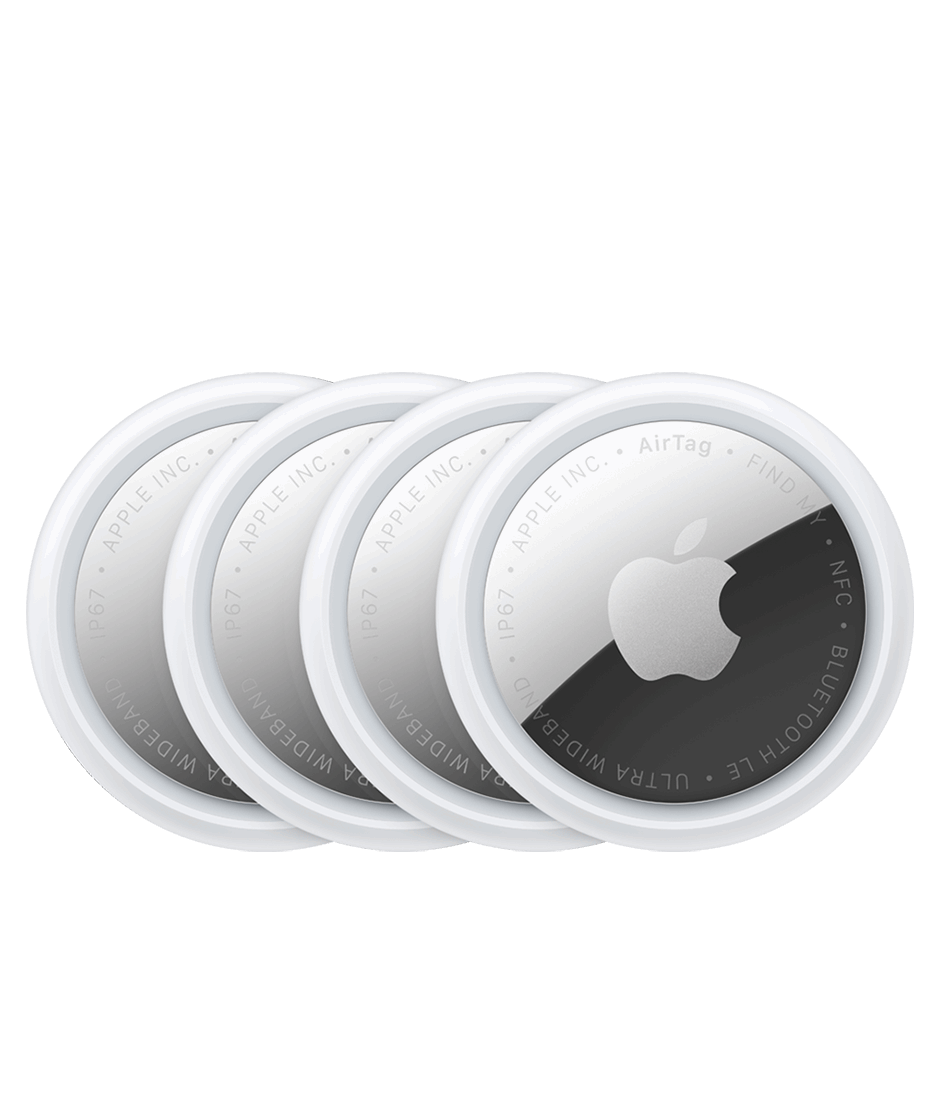 Apple AirTag (2nd Generation) – 4 Pack Item Trackers, Precision Finding up to 1.5× Range, Key, Wallet & Luggage Finder, One-Tap Setup