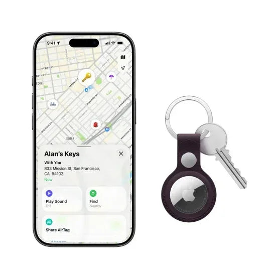 Apple AirTag (2nd generation), 4-pack, Includes additional AirTag 1-pack (2nd generation)