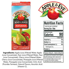 Apple & Eve 100% Juice Variety Pack (6.75 Fl. Oz., 36 Pk.)