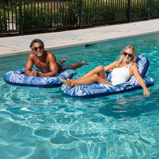 Aqua Luxury Pool Lounger, 2-pack