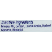Ingredient list for ointment: mineral oil, ceresin, lanolin alcohol, glycerin