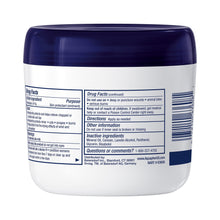 Aquaphor healing ointment jar back label with drug facts and directions