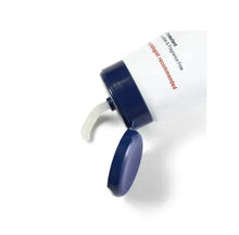 Aquaphor baby ointment tube with pump-style dispensing cap, angled view