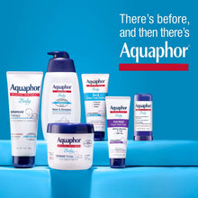 Aquaphor Baby wash & shampoo product lineup: bottles and tubes in multiple sizes