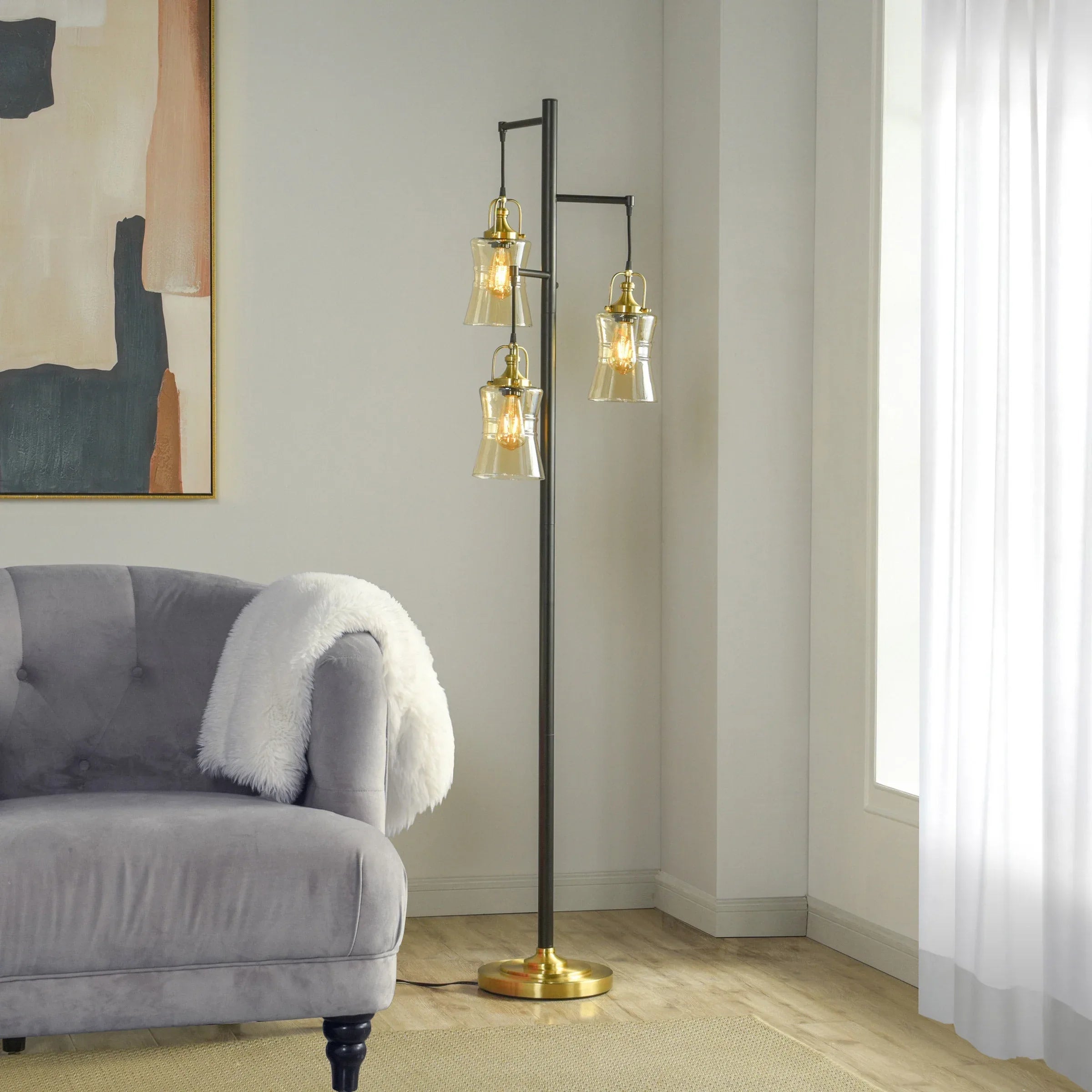 Arden 3-light Floor Lamp - USA MEGA SHOP