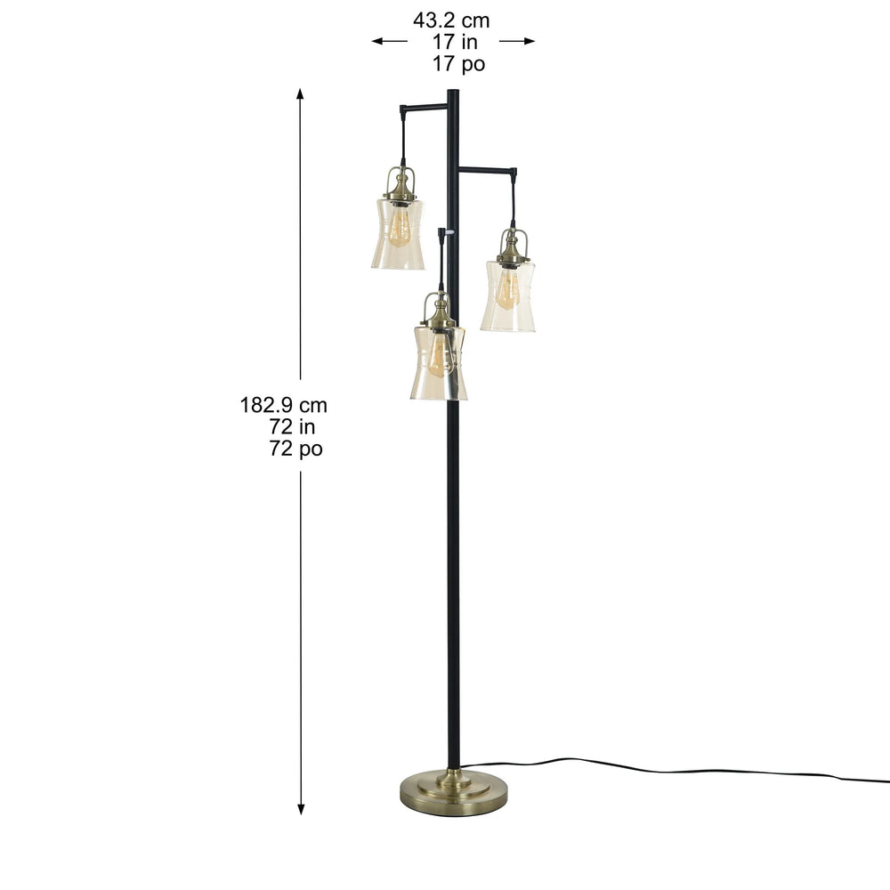 Arden 3-light Floor Lamp - USA MEGA SHOP