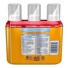 Simply Saline daily care nasal mist 3-pack bottles, orange back panel