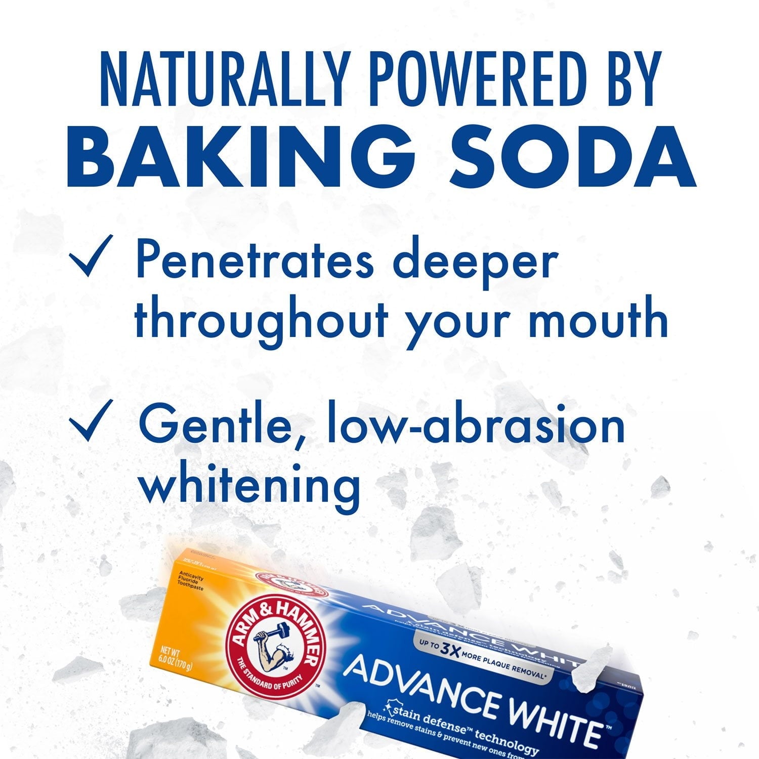 Arm & Hammer Dental Care Advance White Toothpaste, 7.2 oz., 4 pk.