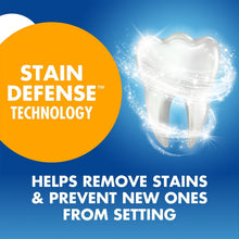 Arm & Hammer Advance White stain defense technology toothpaste with sparkling tooth