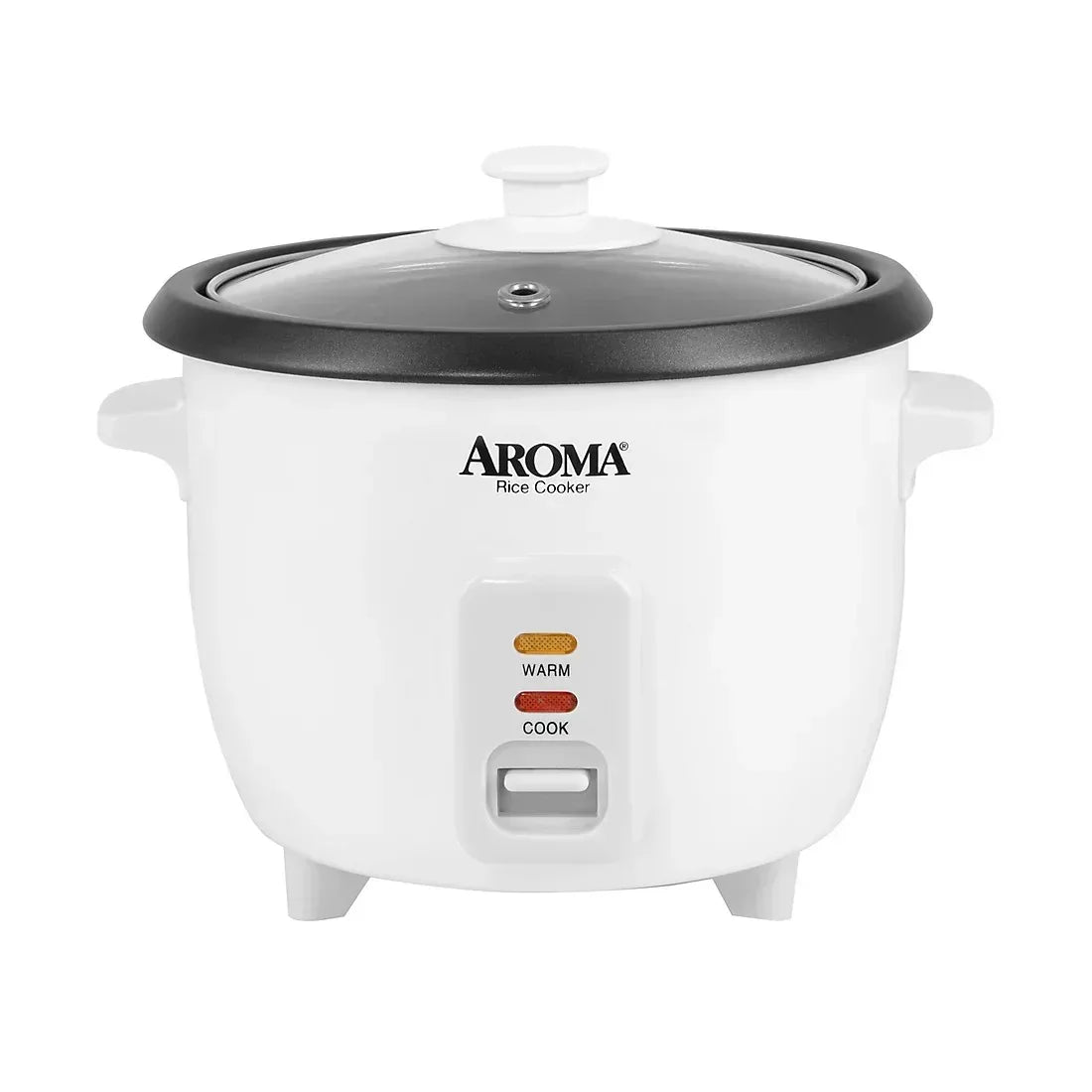 Aroma 1.5 Qt./6 Cup Rice & Grain Cooker - White