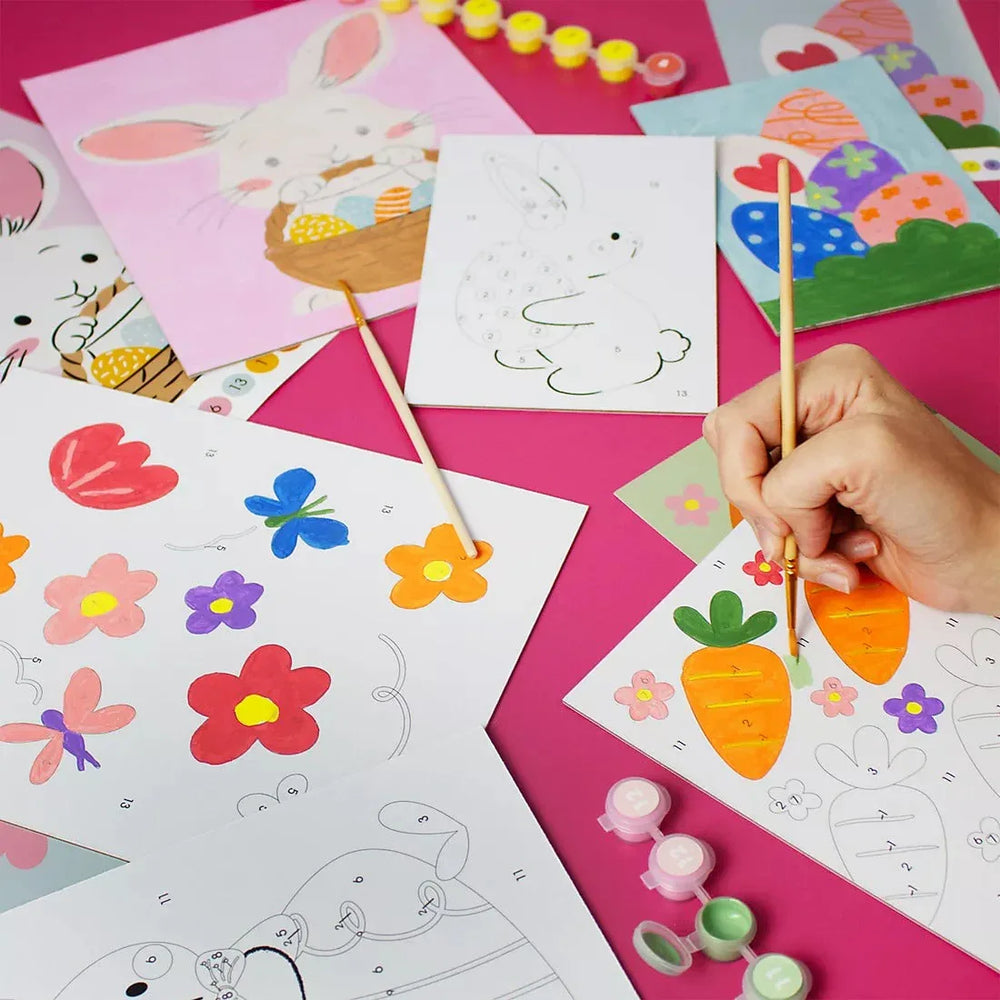 Art 101 Easter Paint by Number Art Set with 99 - Pc. - USA MEGA SHOP