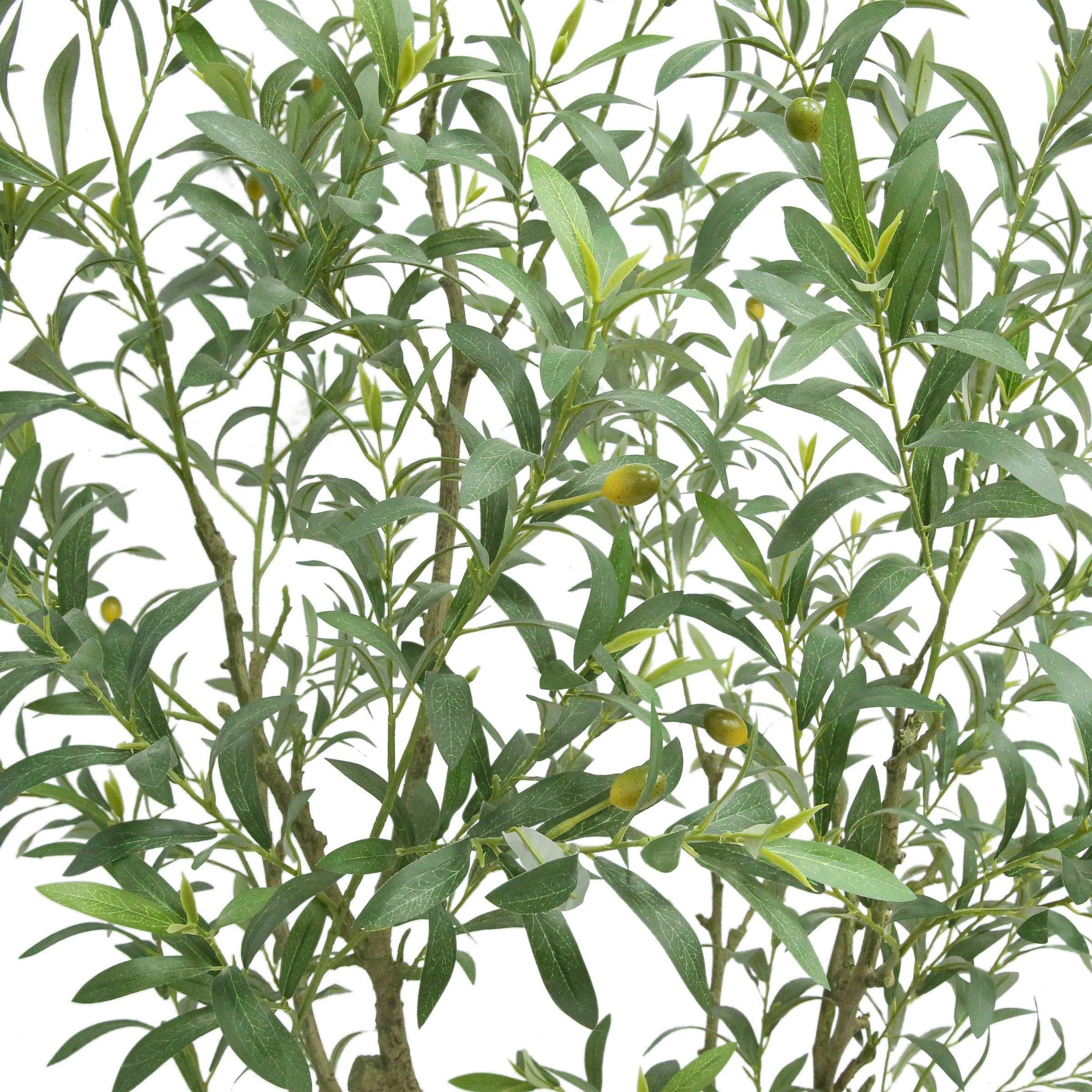 Artificial 6.5‚Äô Olive Tree with French Planter - USA MEGA SHOP