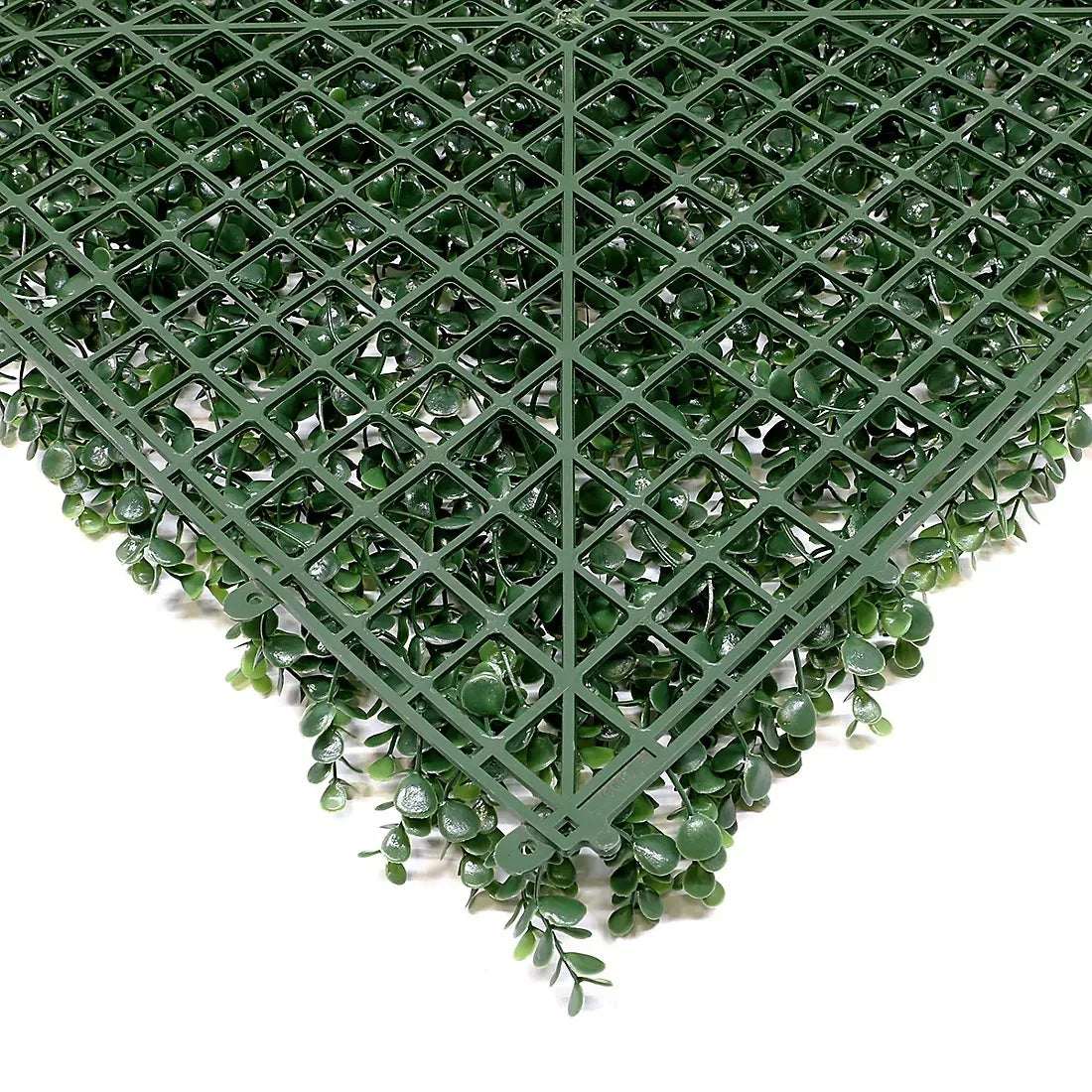 Creative Surfaces English Boxwood Artificial Hedge Wall Panel with Lights, 1 pk. (40" x 40")