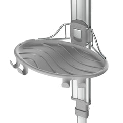 Artika Azzuro Standing Shower Caddy Light Gray - USA MEGA SHOP