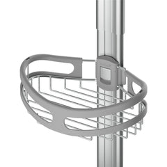 Artika Azzuro Standing Shower Caddy Light Gray - USA MEGA SHOP