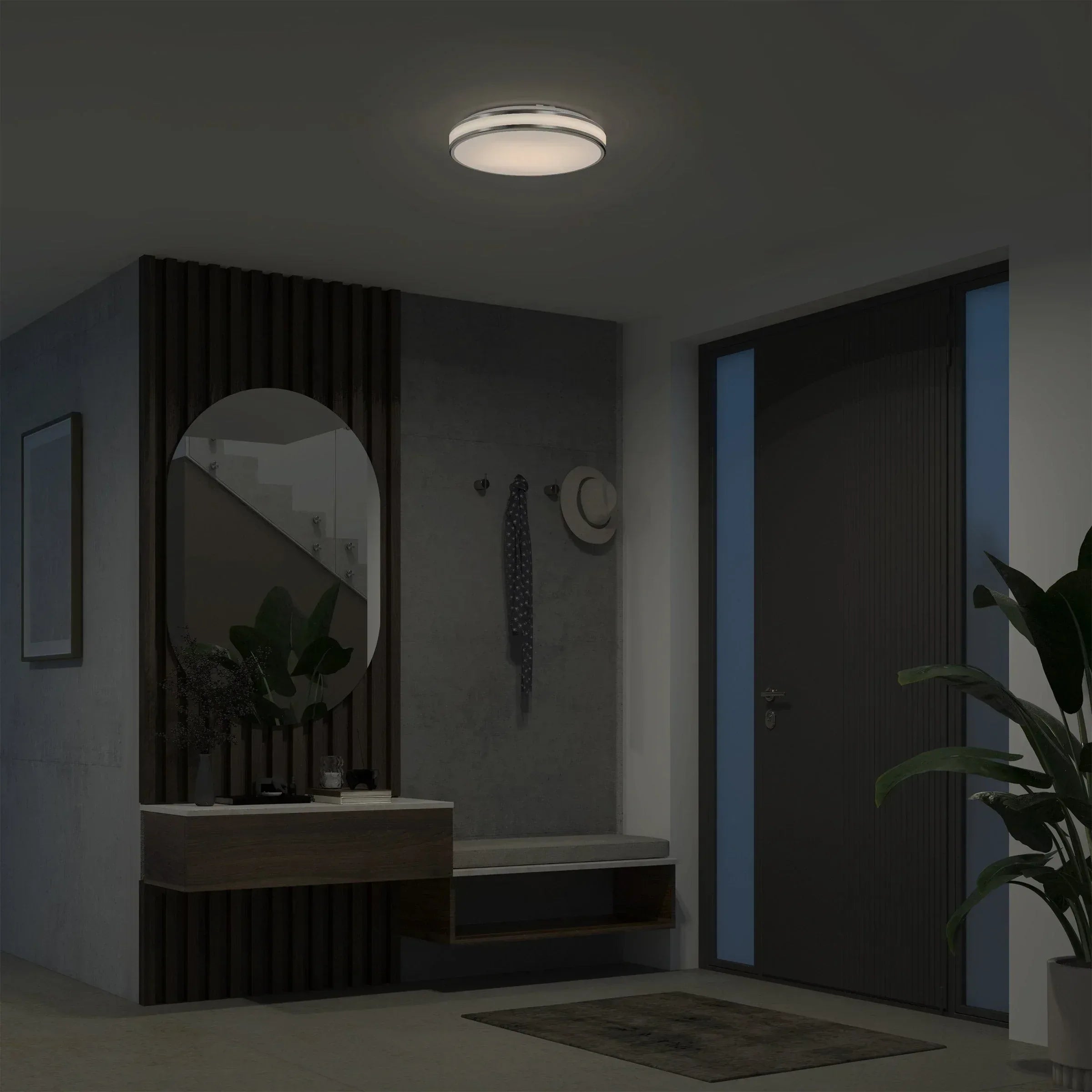 Artika Hemisphere 15” LED Flush Mount Light Fixture