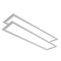 Artika Sunray 1'x4' Flat Panel LED Light, 2-pack