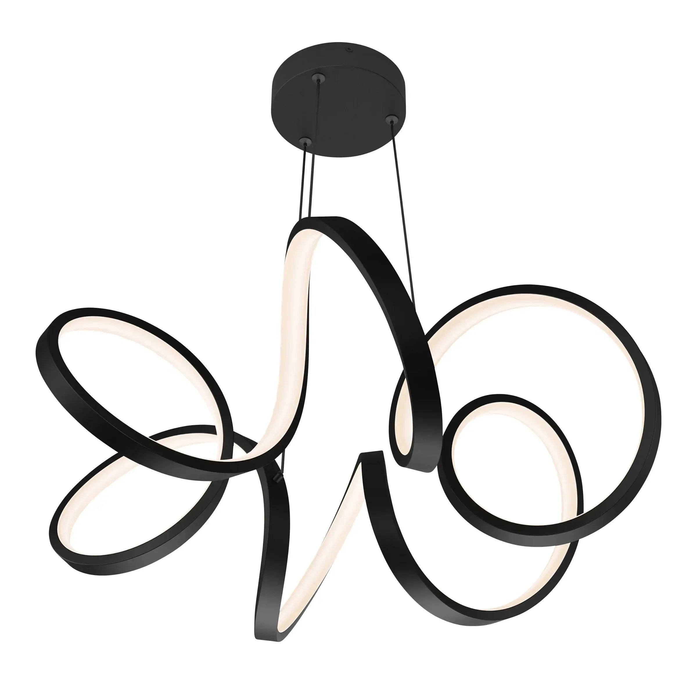 Artika Swirl Ribbon Integrated LED Pendant Light