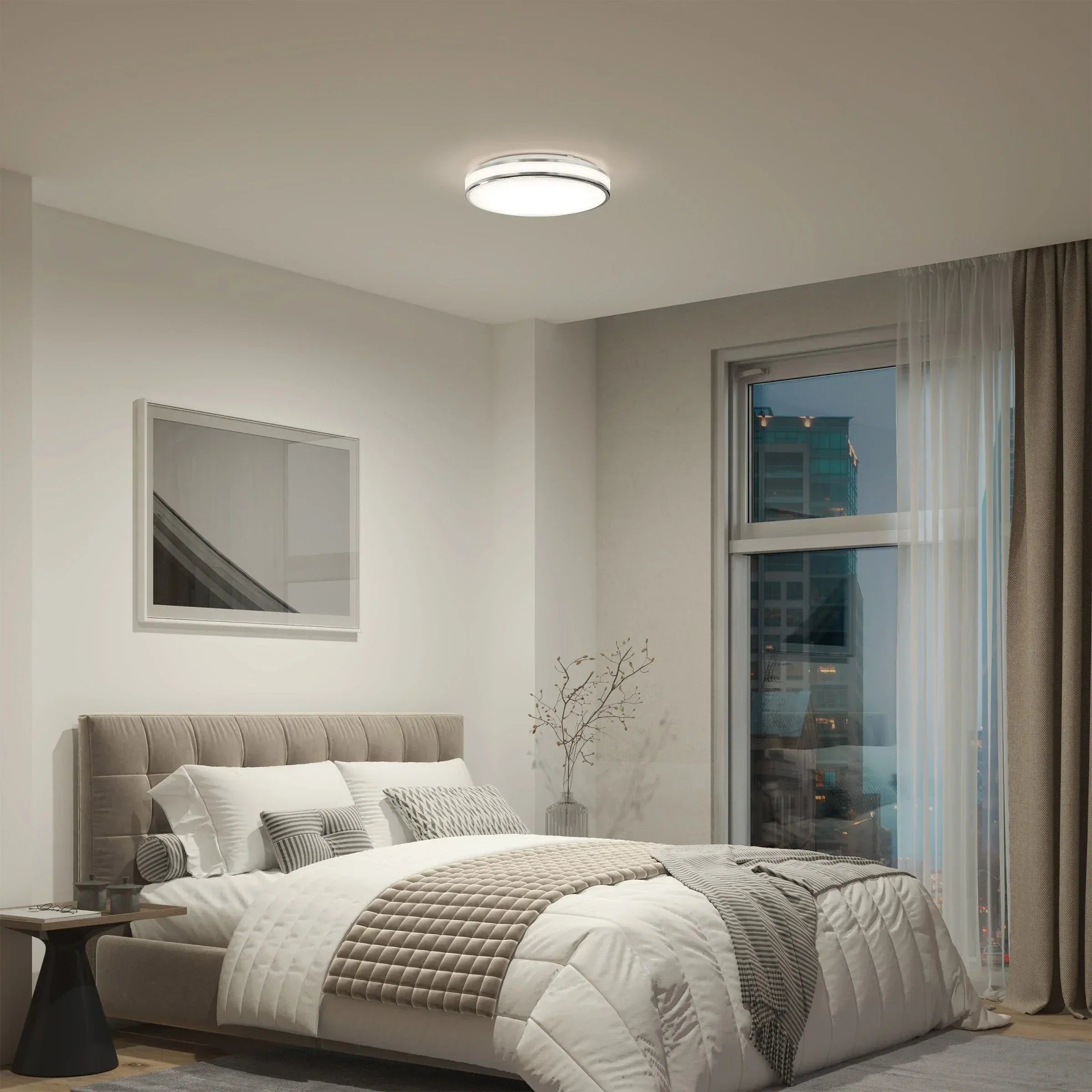 Artika Hemisphere 15” LED Flush Mount Light Fixture