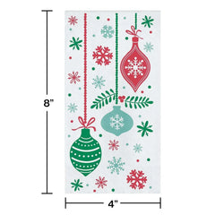 Artstyle Joyous Winter Dinner Paper Napkins, 8" x 4", 100 ct. - USA MEGA SHOP